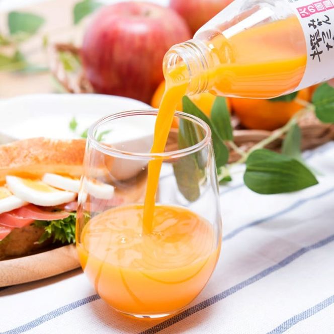 京都・火の國屋・搾ったまま果汁（リンゴ・みかん）〈無添加 生搾り 高濃度 果実 りんご リンゴ 林檎 みかん ミカン ジュース 果汁 飲料 果物〉 飲料類 果汁飲料 野菜飲料 みかんジュース 加工食品 