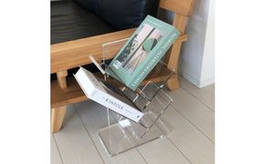 ブックシェルフ アクリル製  1台 川崎市自社工場一貫生産品 141305_MH15