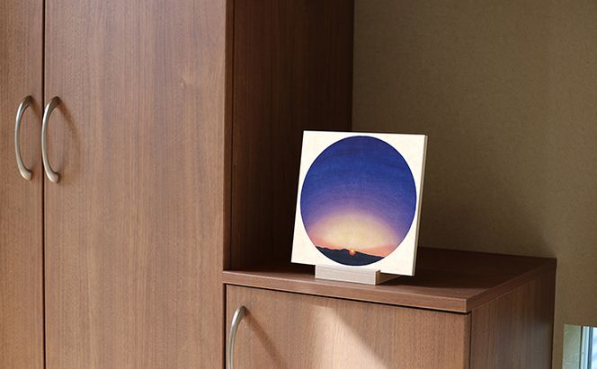 センテンヤアートパネル　『そらもよう』−夜明け− 絵画 和紙 印刷 木製パネル シンプル 洋風 和風 