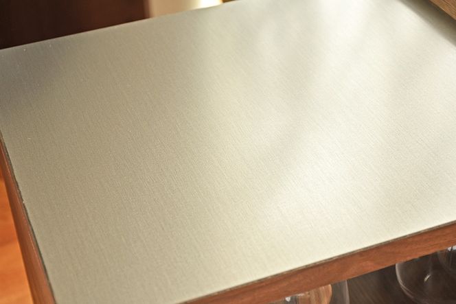 グラーデ 39 ストックカウンター BR【ブラウン 完成品 特殊鋼板 ストック収納 ワゴン 省スペース 作業台】(H062341)