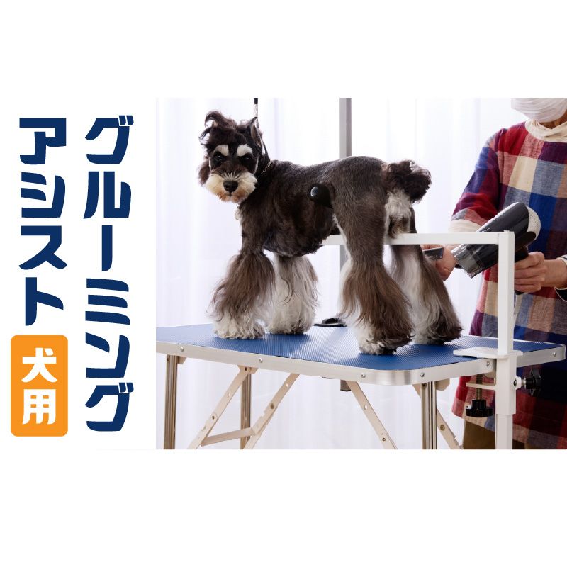 グルーミングアシスト(犬用) [199D01] グルーミングアシスト 犬用 グルーミング 家庭トリミング ドライヤー補助 爪切り補助 腰を支える 安全爪切り トリミング補助 ペットケア用品 犬の世話 犬のお手入れ 犬用保定具 ペット用品 安全ケア 高齢犬介助 小型犬 中型犬 大型犬 愛知県 小牧市 送料無料