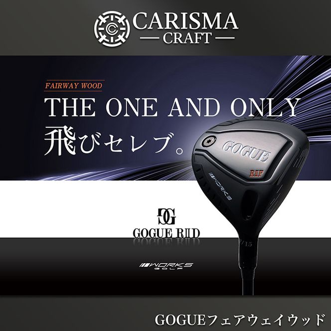 ワークスゴルフ GOGUE R2フェアウェイウッド 3W Diamana for DRACONシャフト(50R)