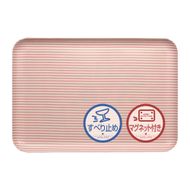TATSU-CRAFT マグネットトレー L 39cm ストライプ PK ピンク すべり止め付き ［Tk1112］ 303446_DA90833VC02