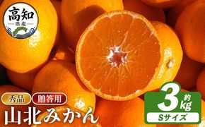 【贈答用】山北みかんSサイズ限定 3.0kg sq-0005
