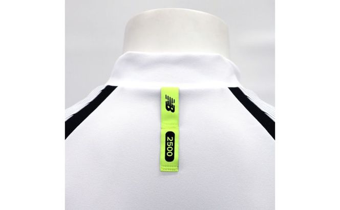 ニューバランスゴルフ ウェア 半袖 モックネックシャツ メンズ UVカット ホワイト 012-6166002