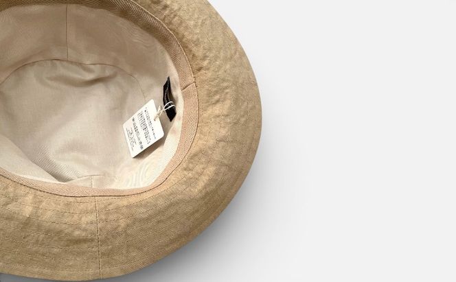 帽子店Sashiki / SS598 コットンハット長ツバ / WHITE , BEIGE , GRAY