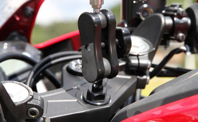 マルチマウントアームセットφ25-φ23　kawasaki（カワサキ）Ninja250，Ninja250R用 NAVI-MSS-K-M16B25B23 雑貨 日用品