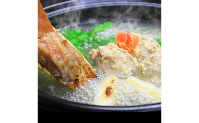 【全3回定期便】博多水炊き(はかた一番どり切り身・つみれ)セット 4〜6人前《築上町》【株式会社ベネフィス】[ABDF172]