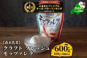 御礼！ランキング第1位獲得！【森永乳業】モッツァレラチーズ　６００ｇ (１００ｇ×６個セット) NA0000001