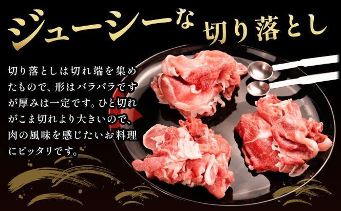 伊達 黄金豚 のジューシーな 切り落とし 肉  6kg【200g×30パック】三元豚  豚肉 ぶた肉 小間切れ スライス 小分け 冷凍