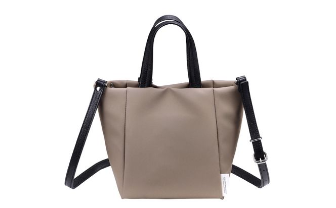 豊岡鞄 anti-mode style U.R. Mini Tote A90001 ベージュ / トートバッグ ミニ 小さめ ミニ2WAYバッグ アンチ・モード・スタイル 手提げ ショルダーバッグ シンプルデザイン メンズ レディース バッグ かばん 鞄 木和田正昭商店