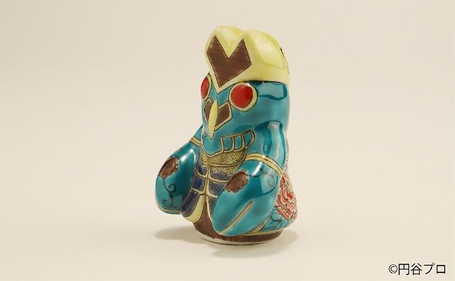 九谷焼　バルタン星人　吉田屋画風 a05 工芸品 焼き物 キャラクター キャラ ヒーロー アニメ インテリア 置き物 雑貨 シリーズもの テレビアニメ ウルトラマンシリーズ 敵 
