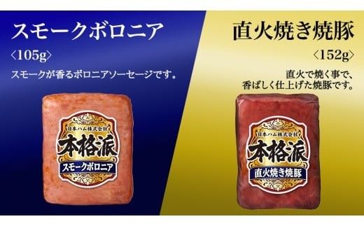 【 熨斗 対応品 】 日本ハム 筑西工場 本格派 ギフトセットB 肉 にく 贈答 ギフト 詰め合わせ ハム ソーセージ ウィンナー 生ハム 焼豚 お中元 お歳暮 [AA081ci]