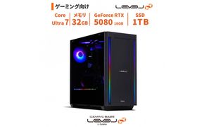 パソコン工房 ミドルタワーゲーミングPC Core Ultra 7/5080/274 322032_EE042