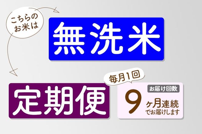 【無洗米】＜令和6年産 予約＞《定期便9ヶ月》秋田県産 あきたこまち 10kg (5kg×2袋) ×9回 10キロ お米【お届け周期調整 隔月お届けも可】|02_snk-030609s