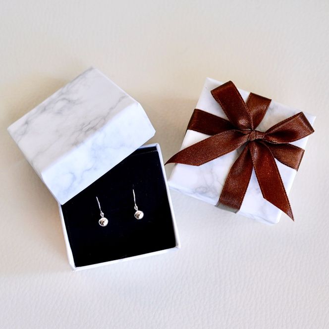 K18WG(18金) ホワイトゴールド 地金 ボール ピアス フックタイプ シンプル 保証書付 KO-0068 242-029-b