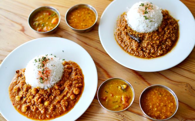 カレー 月とスパイス サンバル 180g×2個 ＆ ダルカレー 180g×2個 冷凍パック | オリジナルインドカレー 鹿沼市 栃木県