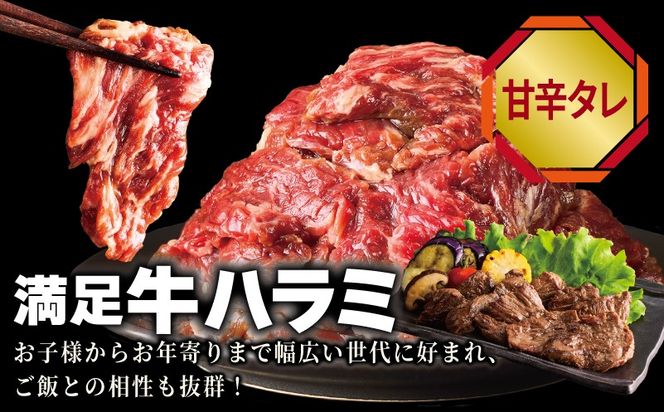 099H4380 牛タン焼肉 オリジナルスパイス＆牛ハラミ甘辛 食べ比べ焼肉セット 合計500g（250g×2P）