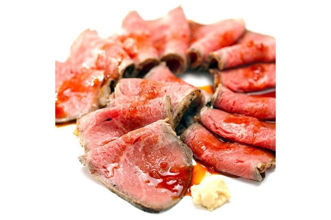 秋田錦牛ローストビーフ（ブロック）500g×2【男鹿市 福島肉店】|23_fnt-031001