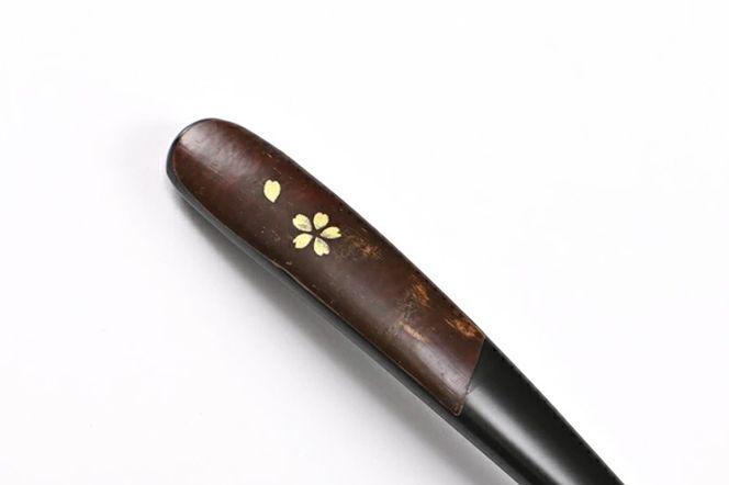 角館樺細工《樺細工 八柳》 漆 ため塗 木製カレースプーン ゆうパケット 角館工芸協同組合|02_kdk-978001