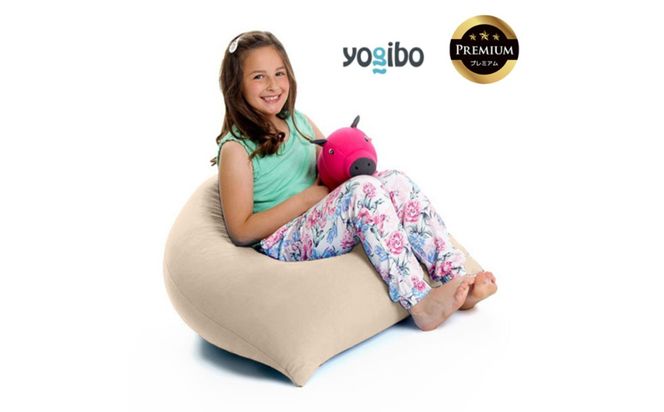 Yogibo Pyramid Premium（ヨギボー ピラミッド プレミアム）＜ライトグレー＞-[G777-15]