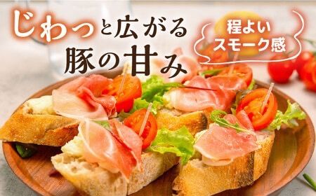 【全6回定期便】特製 生ハンバーグ 生ハム 生ウインナー 3種 セット 糸島市 / 志摩スモークハウス 肉 加工品 [AOA030]