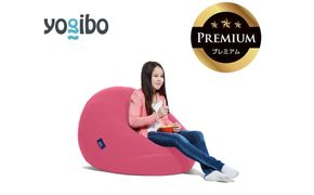 Yogibo Drop Premium ダスティピンク│送料無料 全国配送離島含 ビーズクッション カバー 洗える（ヨギボー ドロップ プレミアム）