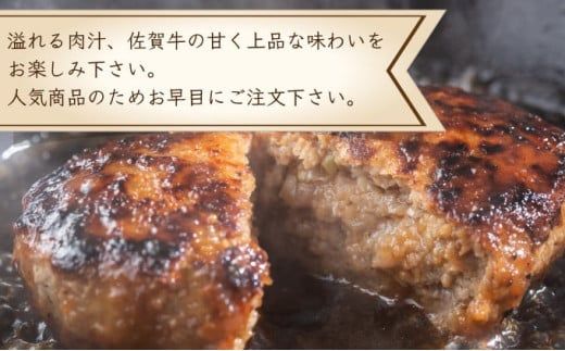 【佐賀牛入り】【数量限定】熟練の味 “黄金ハンバーグ” 120g×10個 1200g　A-76