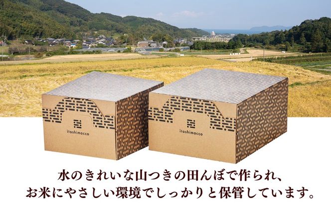 【全3回定期便】とくべつの中のとくべつ  特別栽培米  夢つくし 5kg 【築上町】 / itoshimacco / 株式会社やました[ABEX006]