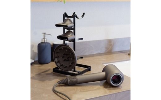 マルチドライヤースタンド ブラック(BK) MDS-BK