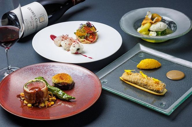 【季節限定】レストラン ルアン 川床ディナーペア食事券｜京都木屋町 鮒鶴 人気リゾート フレンチ 食事券［ フレンチ 川床 ディナー コース料理 食事券 2人 美食 グルメ 人気 おすすめ 記念 お祝い ホテル 旅行 観光 食事 ふるさと納税 ］ 261009_A-LU005