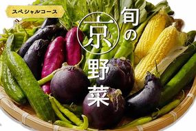 旬の京野菜 スペシャルコース≪京都 丹波 野菜 ふるさと納税野菜≫ ※沖縄・離島・諸島へのお届け不可
