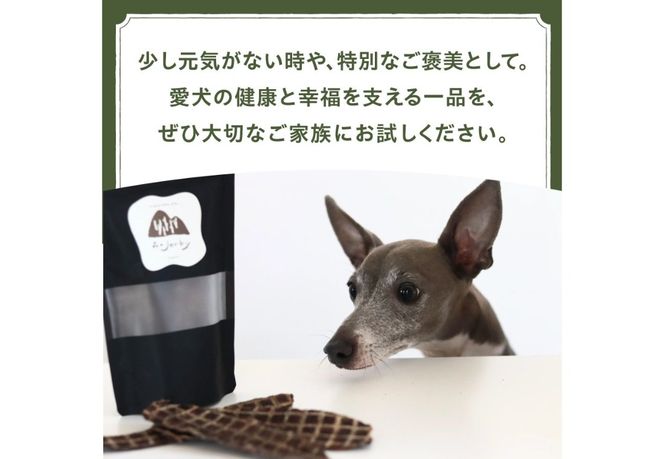 Fuji鹿ジャーキー堪能セット　 ペットフード 無添加 手作り 鹿肉 ジャーキー ふりかけ 国産 ご褒美 ごはん おやつ 山梨 富士吉田