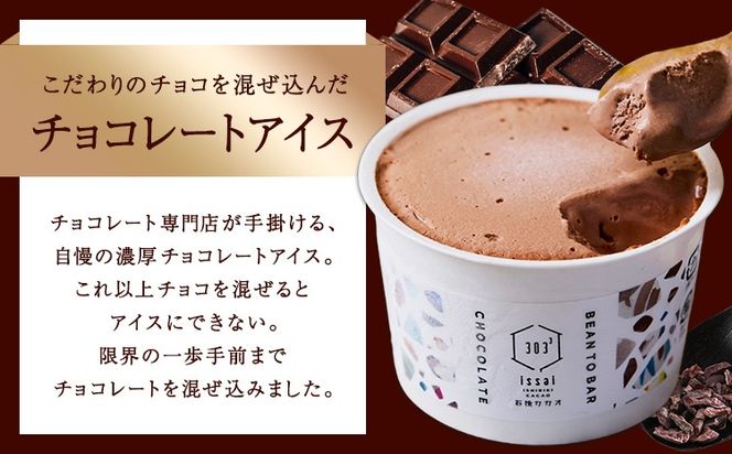 石挽きガトーショコラ＆チョコアイスセット 石挽きショコラ 1本 チョコアイス 6個 石挽きカカオissai 《30日以内に出荷予定(土日祝除く)》岡山県 矢掛町 チョコレート ガトーショコラ アイス カカオ---osy_ficigcci_30d_25_25500_s---