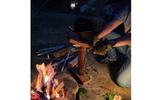 Bushcraft knife 120 炎神 究極キャンパーナイフ