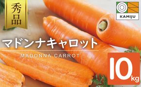 ＜フジテレビ『どっちのふるさと？』で紹介されました！＞ こどもも食べられる甘み！ジュースにしても美味しい！「マドンナキャロット」 10kg にんじん 野菜 H105-123