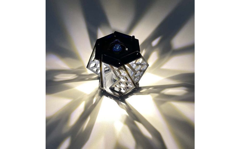 ゴールゼロ用シェード KIKKO 亀甲 1個 アウトドア・インテリアに 川崎市自社工場一貫生産品[パールグレー] 141305_MH03VC03