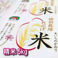 特別栽培れんげ米 日進市産 あいちのかおり 5kg × 1袋 米 白米 精米 特別栽培米 コメ お米 おこめ 愛知 愛知県 日進市