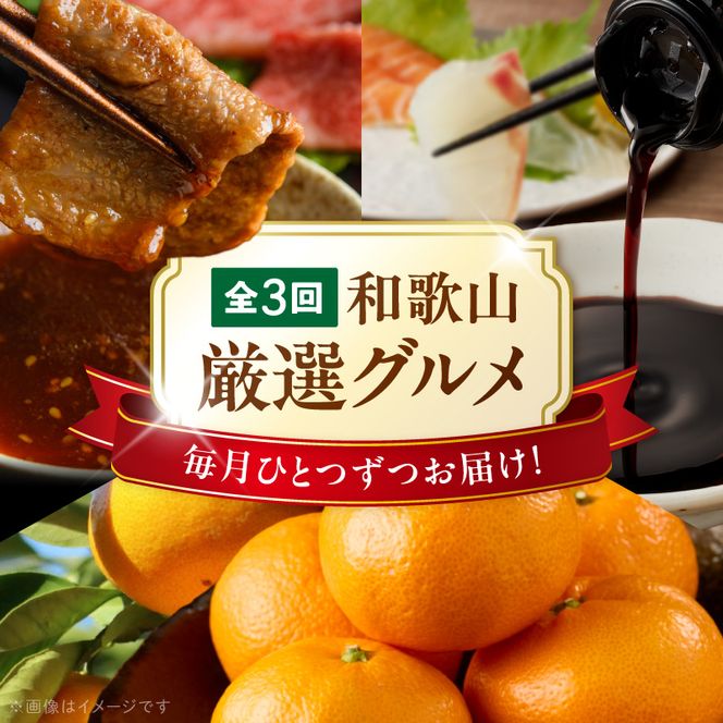和歌山厳選グルメ 3ヵ月お届け便 _YAS60-T02