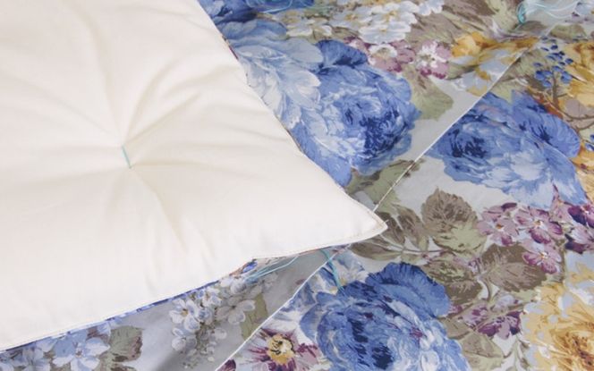 綿わた掛けふとん　シングルロング　ふとん職人の手作り掛けふとん　側生地：ピンク mrst0004-1