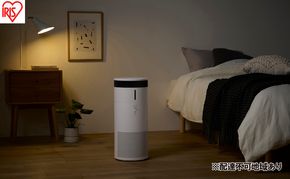 加湿空気清浄機 16畳 AAP-SH30B-W ホワイト アイリスオーヤマ ペット 16畳 コンパクト 省エネ 加湿器 気化式 加湿空気清浄機 スピード空気清浄 集じん 脱臭 3Dナノチャージ HEPAフィルター タバコ臭 ニオイ対策