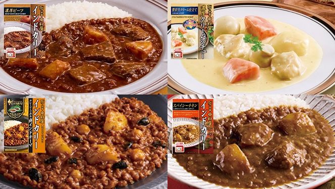 新宿 中村屋 レトルト 食べ比べ セット ( Bセット 17種 ) 人気 詰合せ 洋食 時短 カレー インドカレー ビーフカレー 欧風カレー 数量限定 贈答品 保存用 ストック用 非常用 老舗 電子レンジ 調理可 [DM002us]