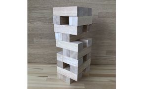 木製バランスゲーム おおきいつみき21個セット 工芸品 インテリア 玩具 おもちゃ 積み木 