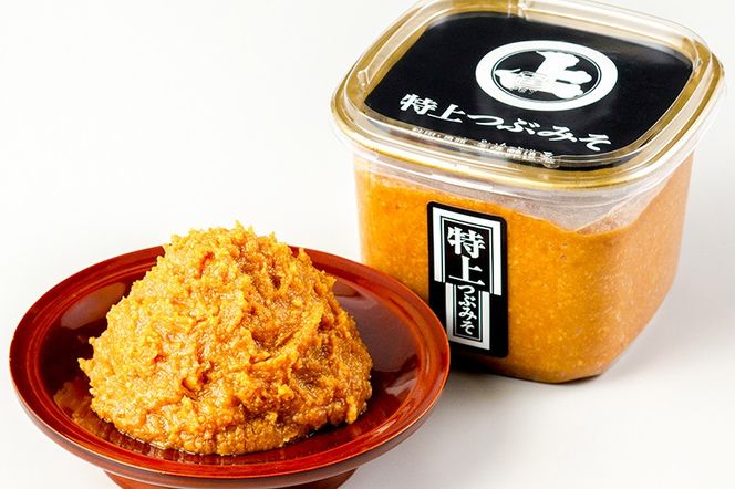 安藤醸造「特上」つぶみそ 800g×4ヶ箱入【味噌汁 みそ セット 秋田県 角館】|02_adj-080401