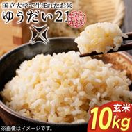 TVでも話題のお米 ゆうだい21 ＼令和8年産／【数量限定】あい　farm　やなぎのお米　令和8年産 ゆうだい21 玄米 10kg | 栃木県 益子町 ふるさと納税 お米 米 10kg 玄米 (DQ008-1)