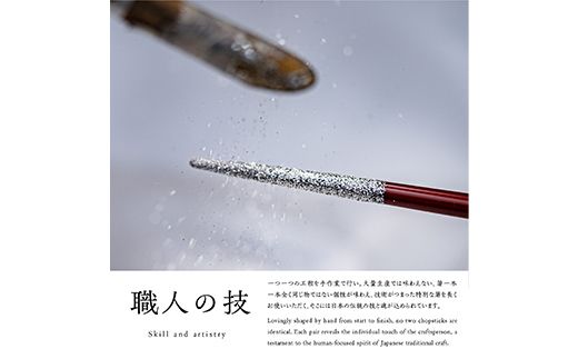 華正工房 うるしけんこう箸 食洗機対応 朱 (簡易包装) F6P-2842