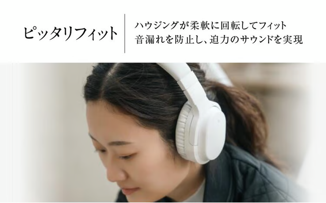 ANCワイヤレスヘッドホン final UX3000 SV シリーズ最新/ノイズキャンセリング/ノイキャン/ANC/マイク付き