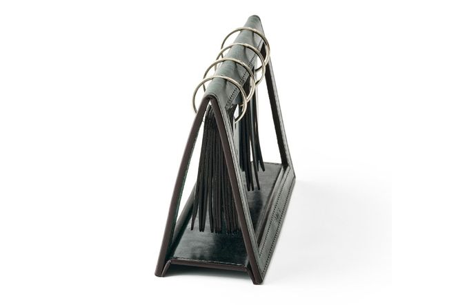 SOMES 万年カレンダー （グリーン）DU-30-ro [ソメスサドル 北海道 砂川市 12260810-a] ソメス カレンダー 卓上 本革 革 革製品 レザー somes saddle