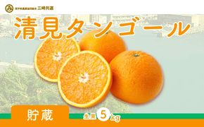 【先行予約】清見タンゴール（貯蔵・生果5kg）※離島への配送不可（2026年4月下旬より順次発送予定） IKTBD007