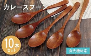 015B667 カレースプーン (ブラウン) 10本セット